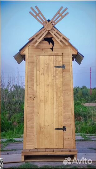 Дачный туалет с установкой JWL458