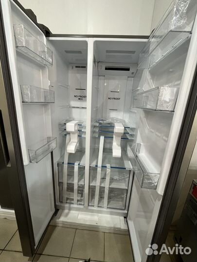 Новый Холодильник Side by Side Haier
