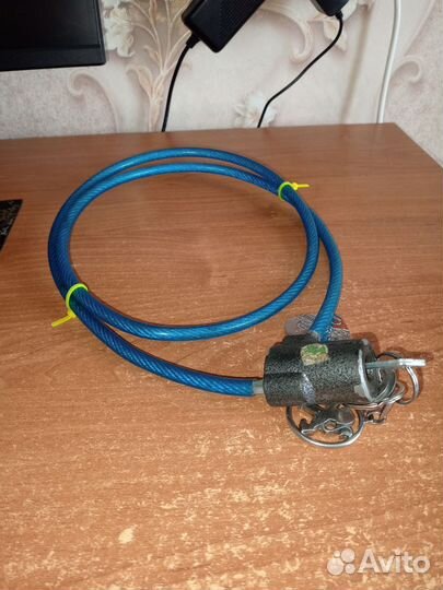 Велосипедный замок с ключом