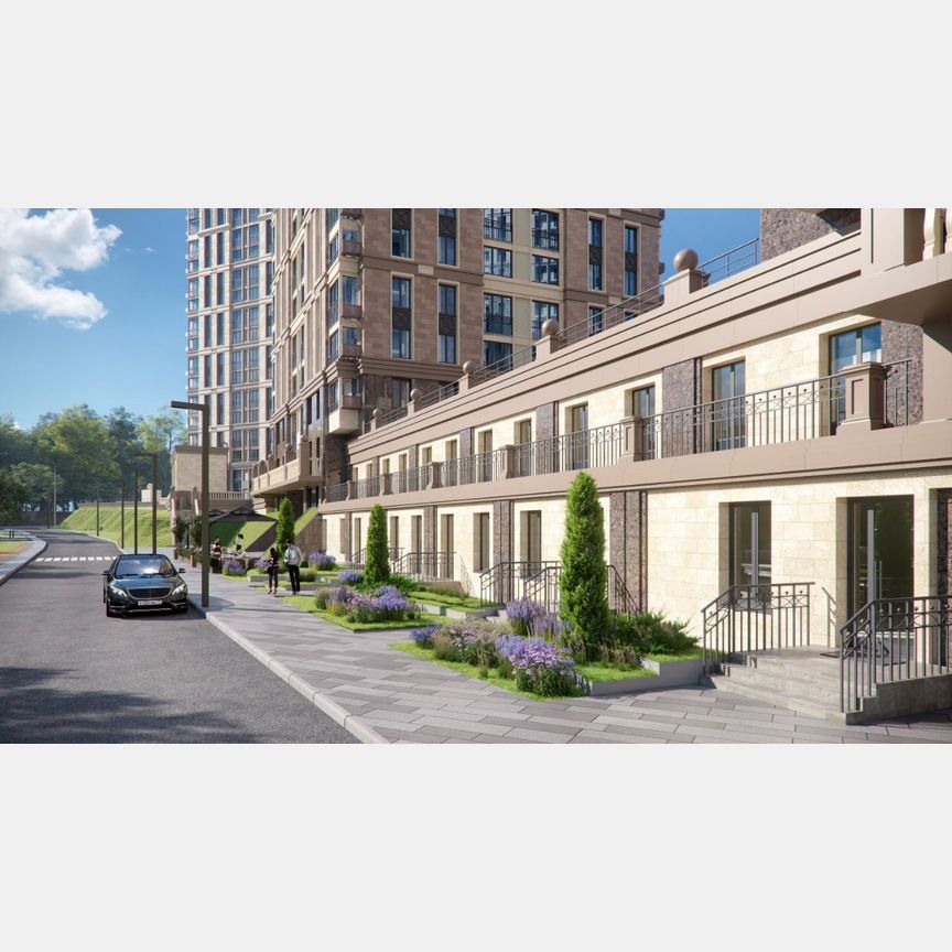 3-к. квартира, 84,5 м², 5/17 эт.