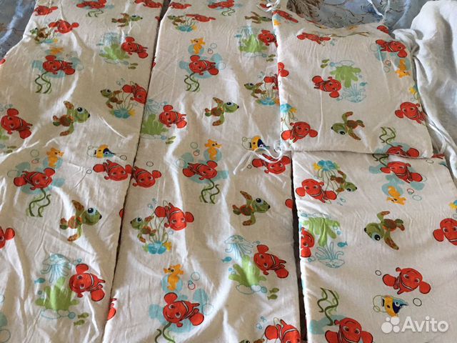 Бортики на кроватку