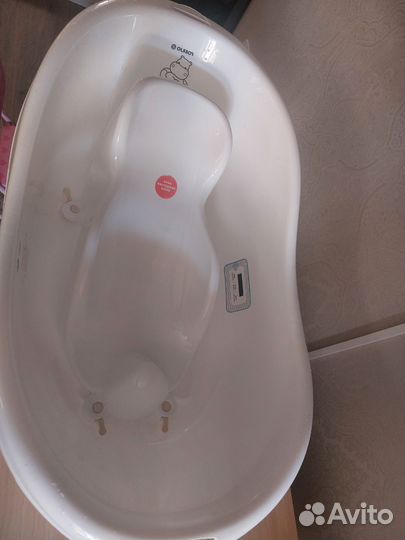 Ванночка для купания с горкой