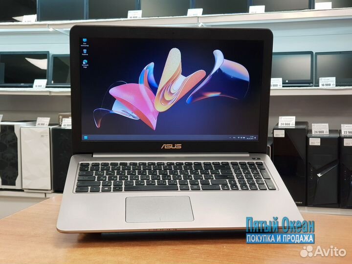 Ноутбук Asus 15, Core i7 6500U, RAM 8Gb, GTX 950M