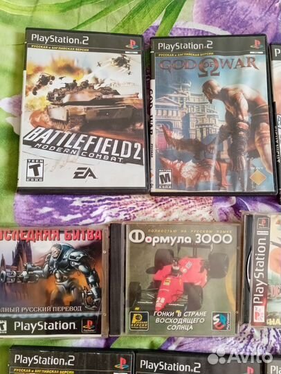 Диски на рs2