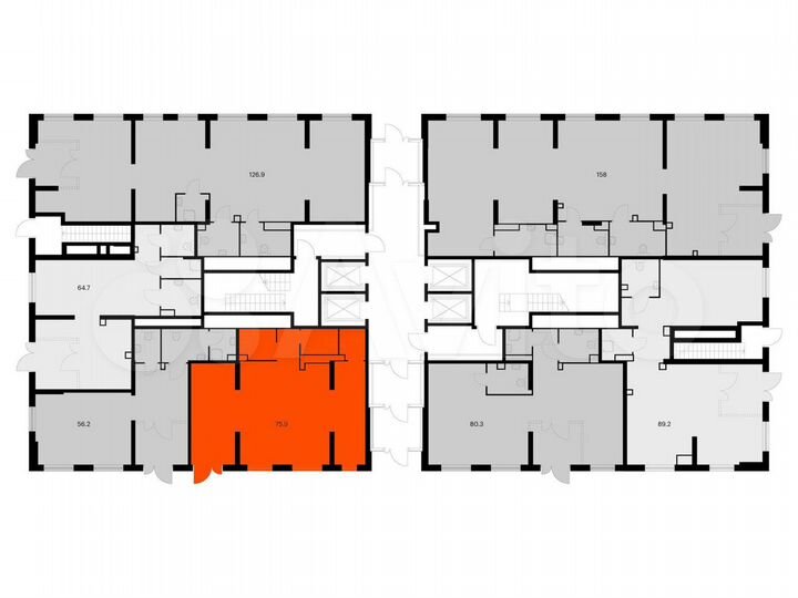 Продам помещение свободного назначения, 75.9 м²