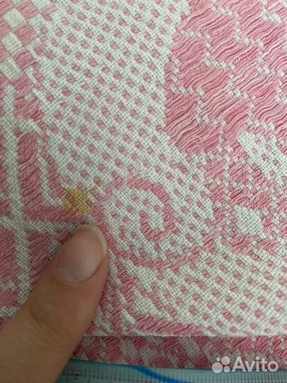 Плед розовый 180х130