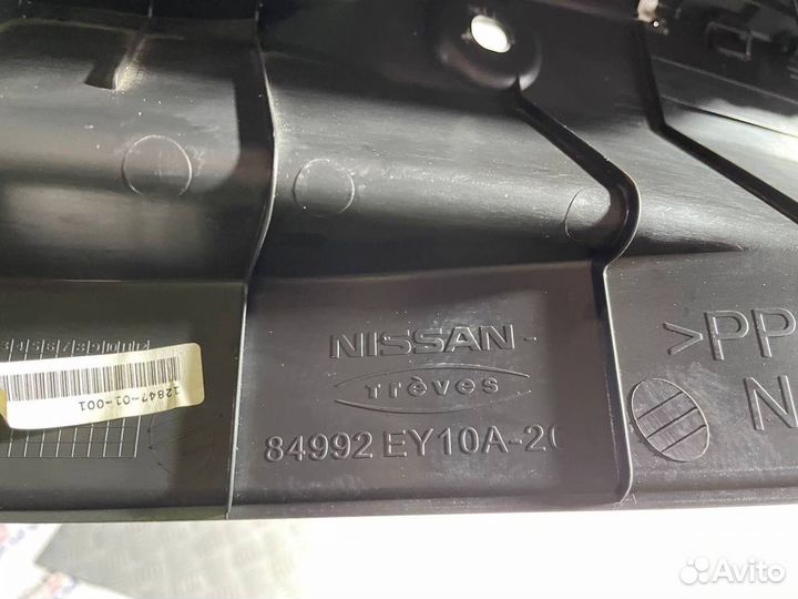 Накладка задней панели Nissan Qashqai+2 (J10) I ре