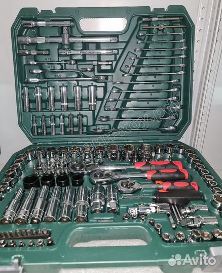 Набор инструментов, набор ключей, головок 151 шт