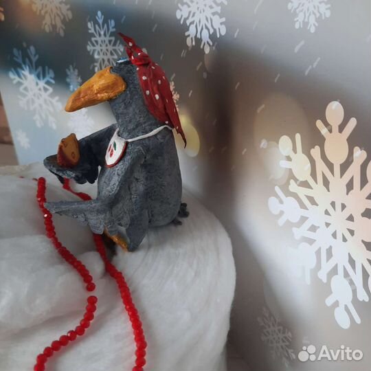 Ватные игрушки на елку