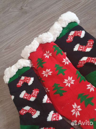 Носки новогодние
