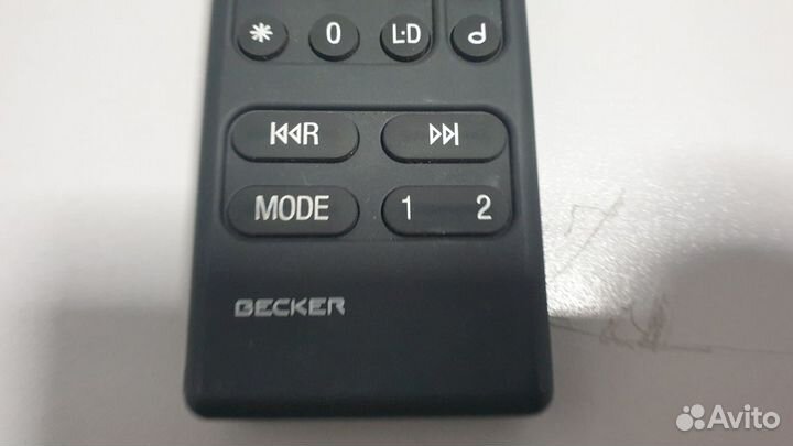 Пульт магнитофона becker на Mercedes-Benz