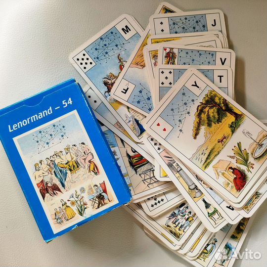 Новые Карты ленорман и книги taro