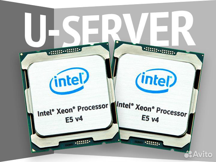 4х E5-2680v4 14C 2.4GHz DDR4-2400, Intel Xeon проц