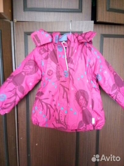 Зимний комбинезон для девочки 98