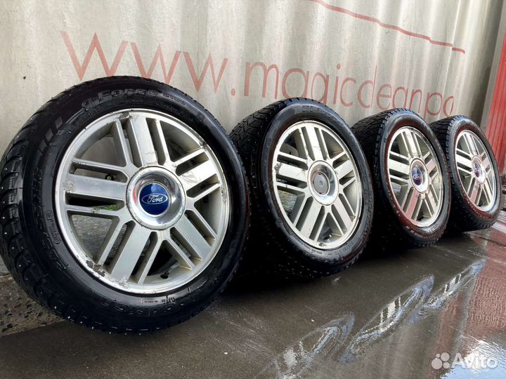 Комплект зимних колес r16 5/108 на ford