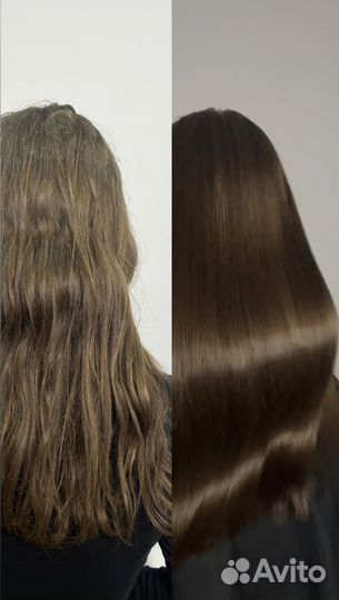 Кератин/ботокс/нанопластика/уход