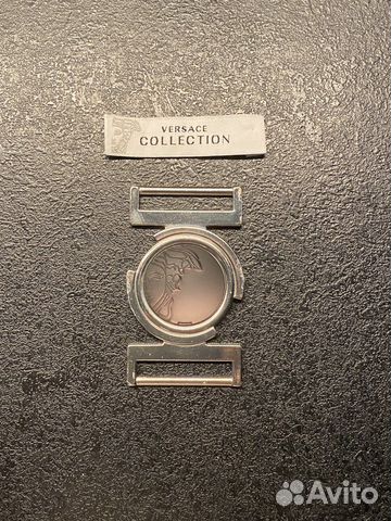 Пряжка Versace декоративная и лэйбл оригинал