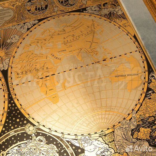 Карта мира Жана Батиста Нолина