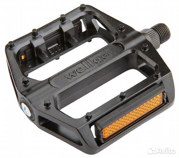 Педали B087 Wellgo, для BMX велосипедов, алюминий
