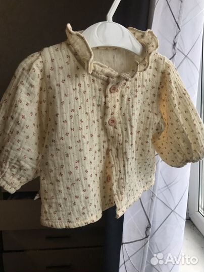 Блузка муслиновая и юбка