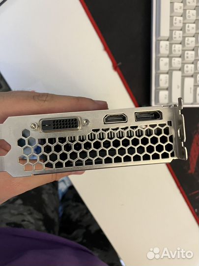 Видеокарта palit gtx 1050 ti 4gb dual