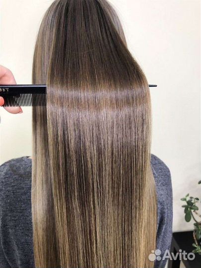 Кератин/Ботокс/Холодная реконструкция волос