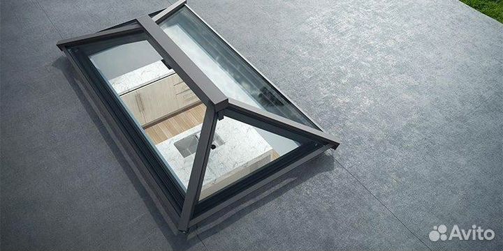 Алюминиевые конструкции, зенитные фонари