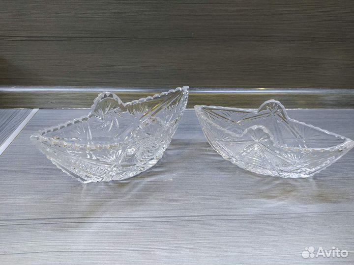 Салатницы хрусталь