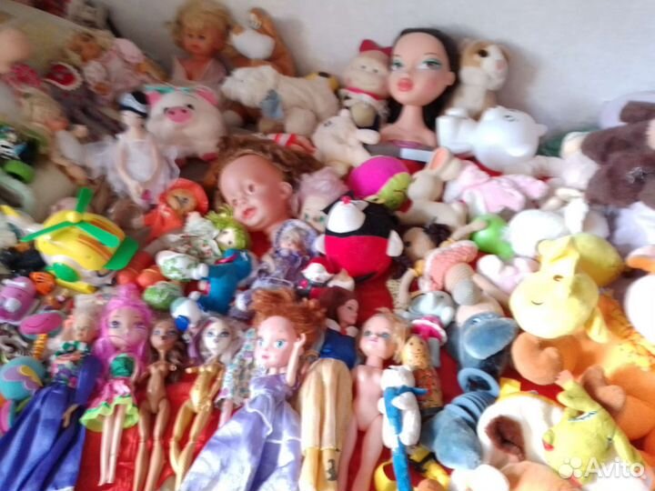 Мягкие игрушки по штучно или пакетом