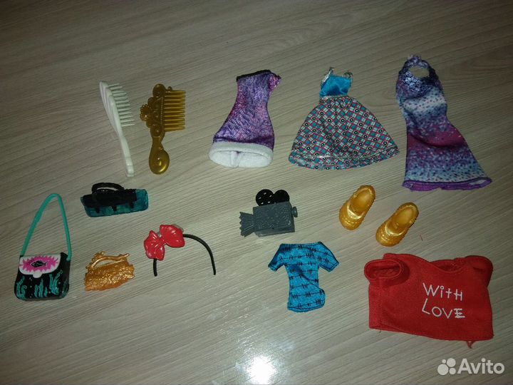Одежда, аксессуары для кукол мх, эах, барби