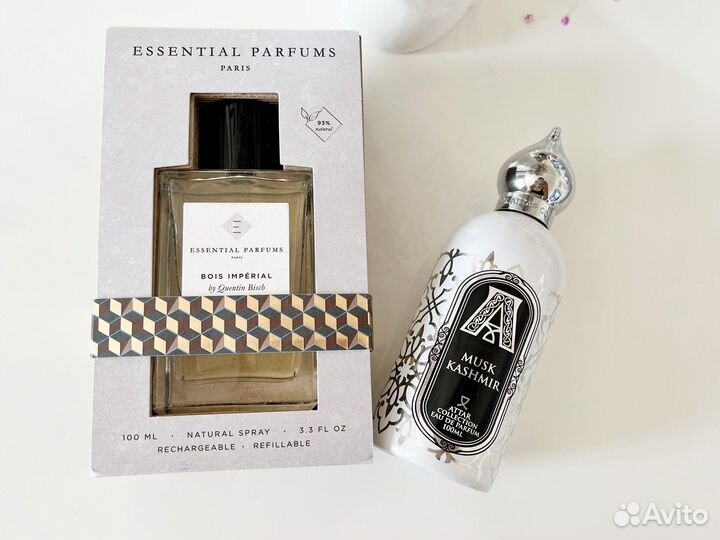 Bois imperial и Musk Kashmir