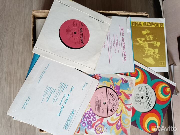 Виниловые пластинки СССР