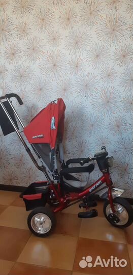 Детский велосипед с ручкой