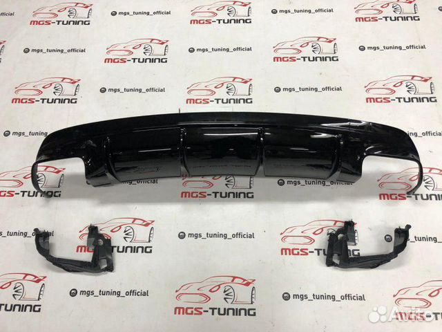 Диффузор 45 AMG Mercedes Cla W117 2013-2016