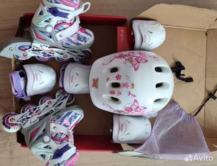 Ролики Roces (42-43) и Reaction 26-34 + защита