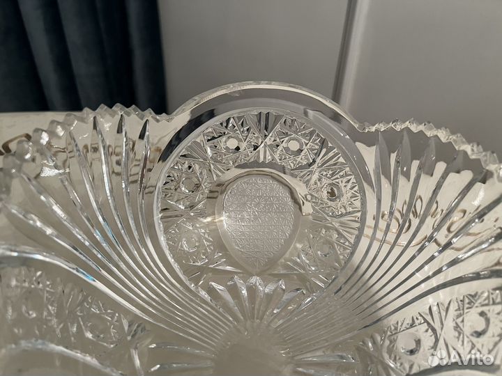 Ваза хрустальная СССР