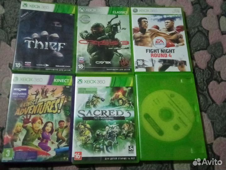 Диски для Xbox360 цены в описании