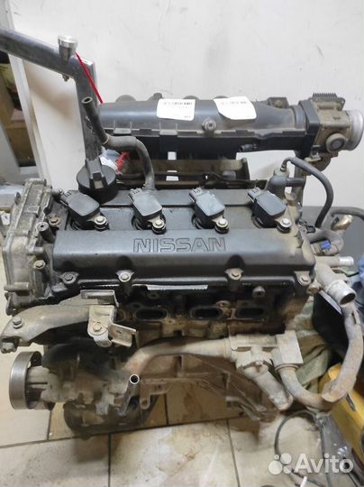 Двигатель nissan x-trail т30 qr25de 2.5л бензин