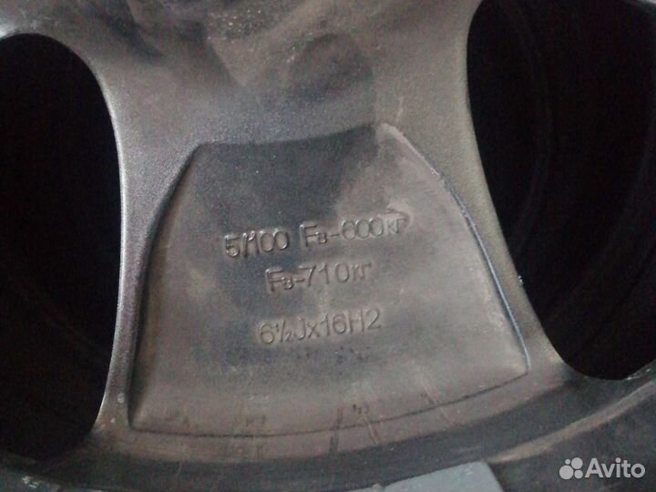 Литые диски r 16 5*100