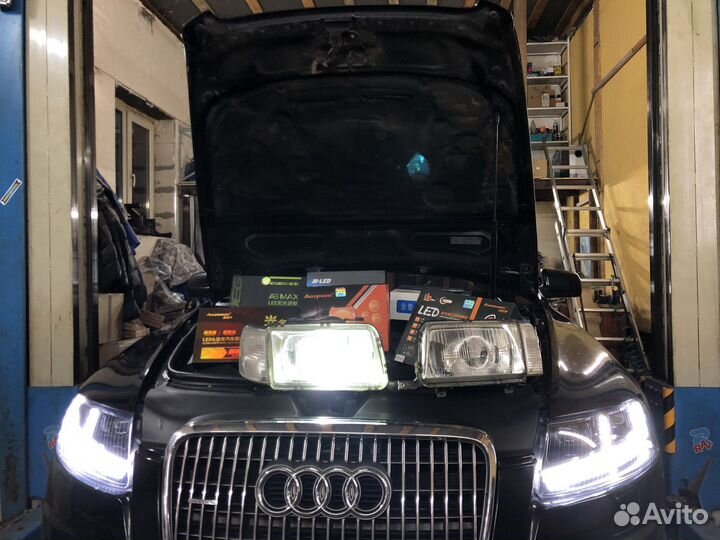 Установка BI LED модулей