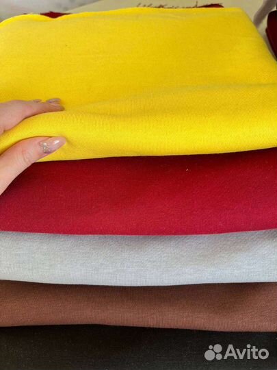 Ткань футер 3х нитка начес