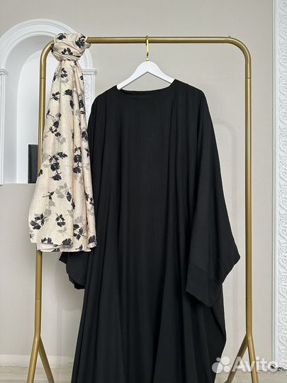 Комплект двойка абая и сарафан