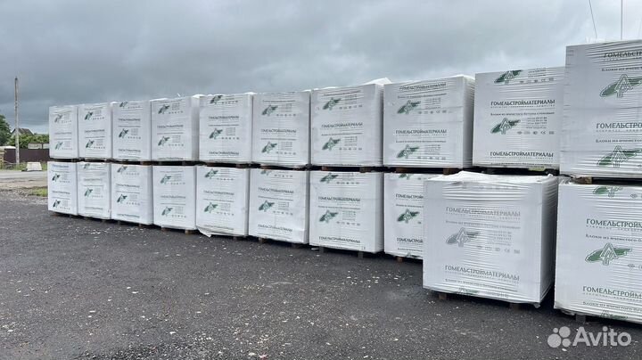 Блок газосиликатный. Пеноблок