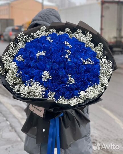Синие Розы оптовой цене