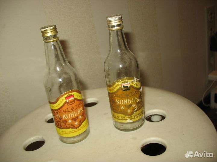 Бутылки от конъяка 0,1 л СССР