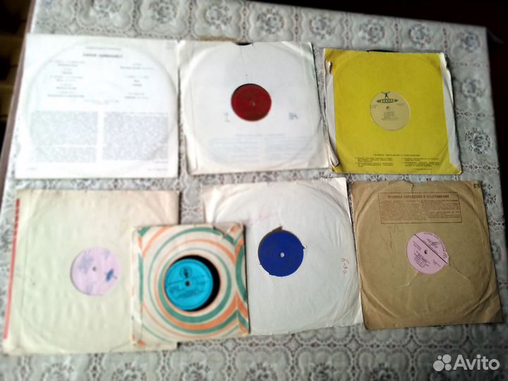 Пластинки СССР. скрипка