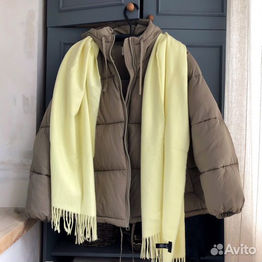 Шарф Reserved Eco Aware с бахромой