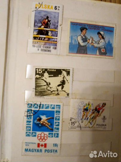 Альбом с марками СССР