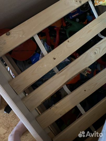 Детская кровать от 3 лет с матрасом бу