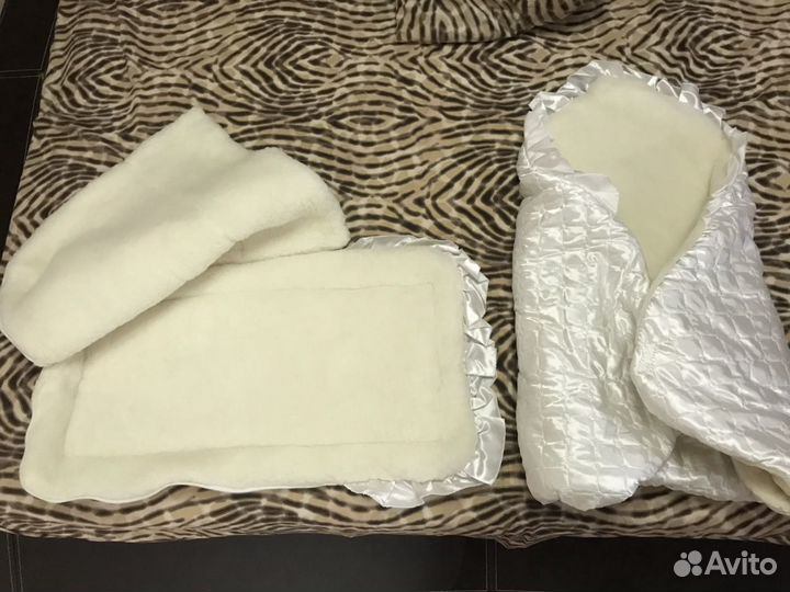 Зимний конверт + одеяло на выписку